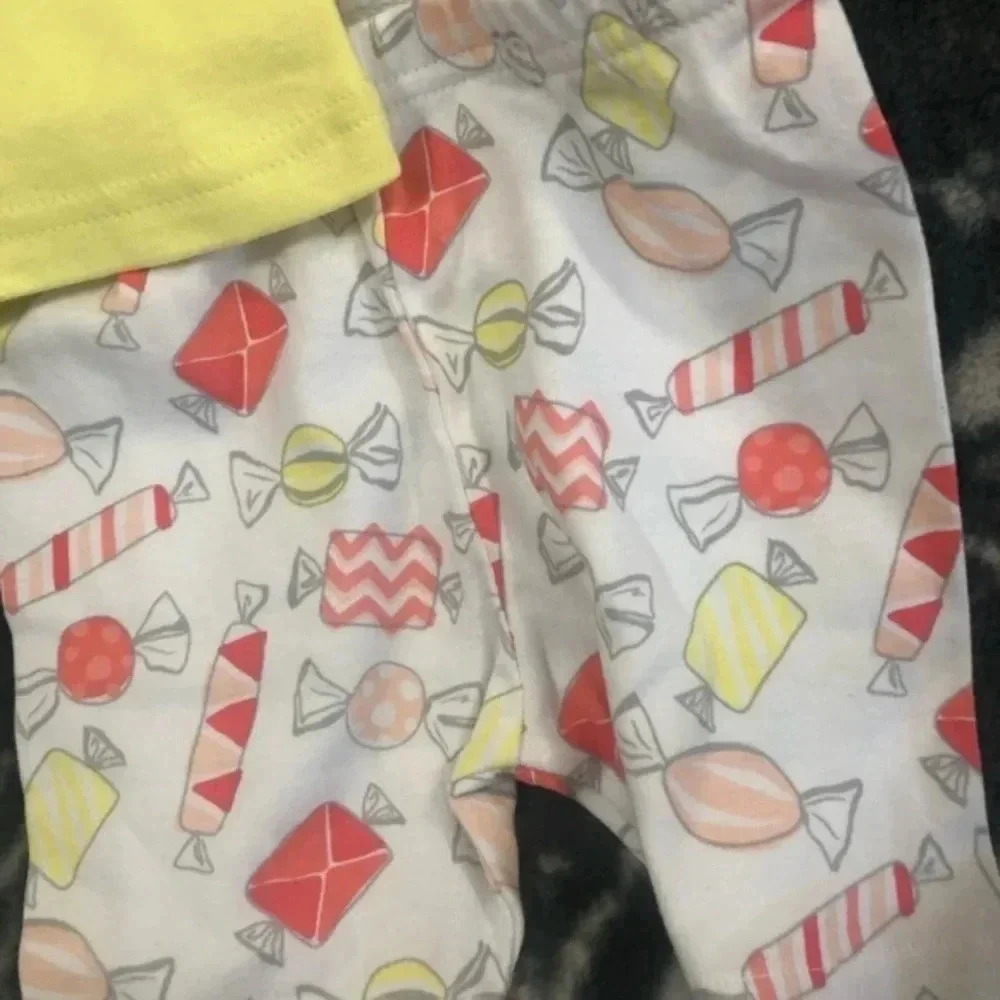 Gymboree candy pajama set